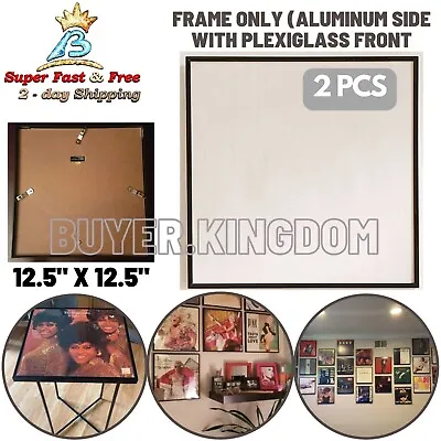 Record Album Cover Frame Hanging Display Vinyl LP Wall Mount Picture Frame 12.5  • $47.61