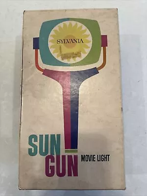 Vintage Camera Movie Light -Sylvania Sun Gun Model SG-1 WORKS • $24.75