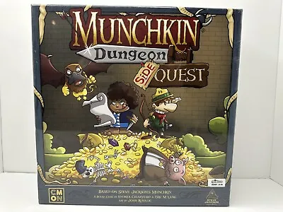 Munchkin Dungeon: Side Quest Expansion - CMON - New! Steve Jackson Games • $21.99