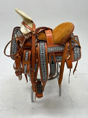 KingSaddle Mexican Leather Horse Saddle/ Silla De Montar Estilo Charro • $599.99