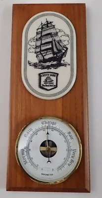 Vintage Cutty Sark Barometer 12  X 5  Scots Whiskey The Real McCoy • $10.88