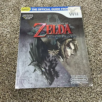 Twilight Princess Video Game Official Nintendo Power Player's Guide With Poster • $18