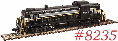 N Scale Atlas 40003049 RS-3 New York Central #8235 Diesel Locomotive Switcher • $229.99