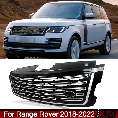 2023 Style Front Bumper Upper Grille Grill For 2018-2022 Range Rover Vogue L405 • $161.49