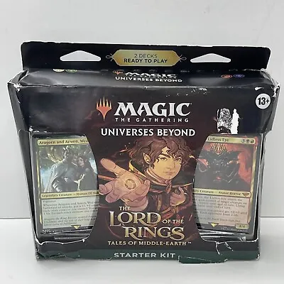 Magic The Gathering The Lord Of The Rings Tales Of Middle-Earth Starter Kit A • $34.99