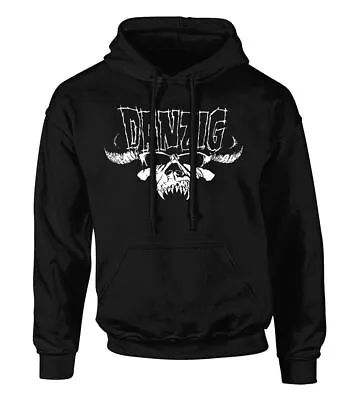 Danzig Classic Logo Hoodie Sweatshirt Black All Size S-5Xl Shirt VCH22 • $43.69