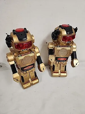 NEW BRIGHT  Magic MIke II Robots (2) Parts- Repair - Display 80's Toy Model 2 • $19.95