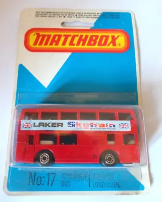 Matchbox Superfast No 17 Londoner Bus Laker Sky Train Mint On Sealed Blister Crd • £10.99