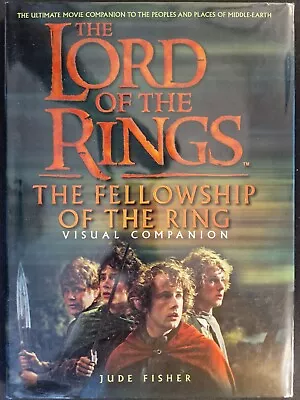 The Lord Of The Rings The Fellowship Of The Ring Visual Companion Hardcover Book • £11.45