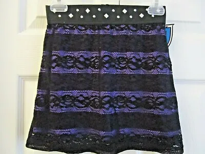 Monster High Skirt Metallic  Sequins Lace NEW • $3.99