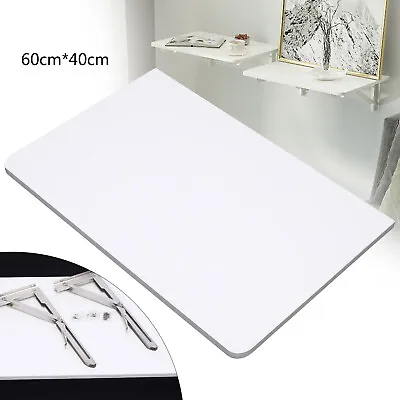 Foldable Writing Table Wall Mounted Floating PC Computer Desk Table Home Office • $30.01