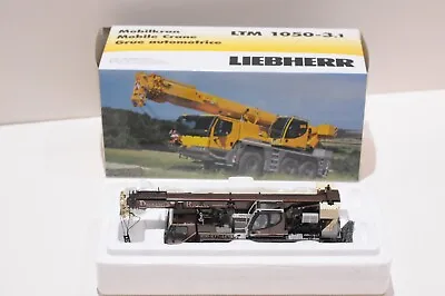 Wsi Models Liebherr Ltm 1050-3.1 Digging And Rigging Mobile Crane In Scale 1:50 • $295