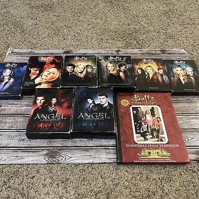 Buffy The Vampire Slayer And Angel Seasons Lot With Year Book Read • $24.99