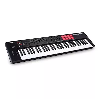 M-Audio Oxygen 61 V – 61 Key USB MIDI Keyboard Controller With Beat Pads • £182.50