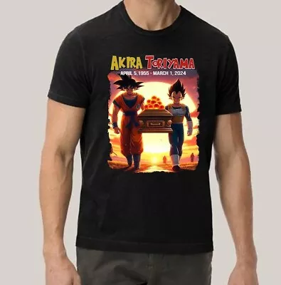 Akira Toriyama Tribute Apparel: Unisex T-Shirt - Perfect Gift For Fans  • $18.99