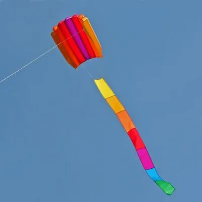 $45 • Buy Kids Kite Airfoil Pan Flute RipStop Nylon + Line + Tail +Case +NO Frame To Break