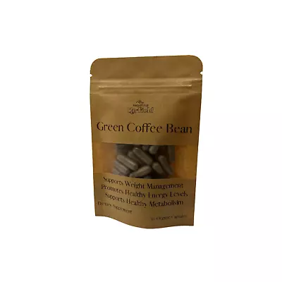 Green Coffee Bean 100% Organic Capsules 500 Mg Quantity 30 • $16.50