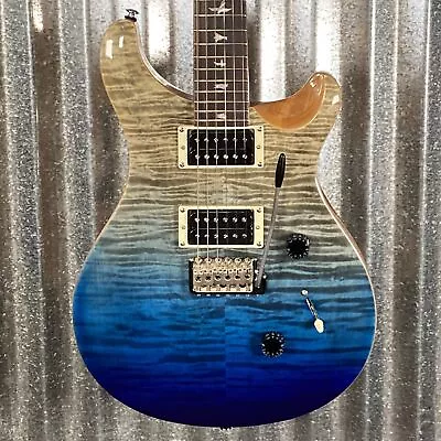 PRS Paul Reed Smith Limited Edition SE Custom 24 Blue Fade Guitar & Bag #4344 • $849