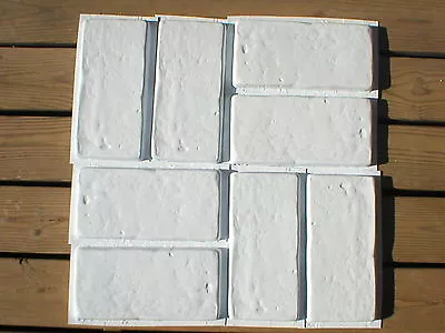 15 Brick Tile Molds #1151 Make 1/2  Concrete Tiles For Pennies. Fast USA Ship   • $79.99