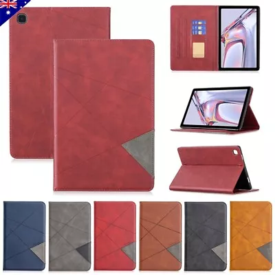 For Samsung Galaxy Tab AA6 A7 S4 S5e S6 Lite S7 S8 Tablet Case PU Leather Cover • $11.29