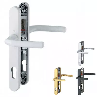 UPVC Door Handle Hoppe Birmingham Sprung 92mm PZ Double Glazing Pair Set PVC • £22.99