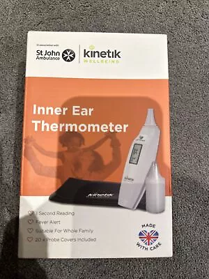 Kinetik Wellbeing Inner Ear Digital Thermometer Birth+ St John - New • £18