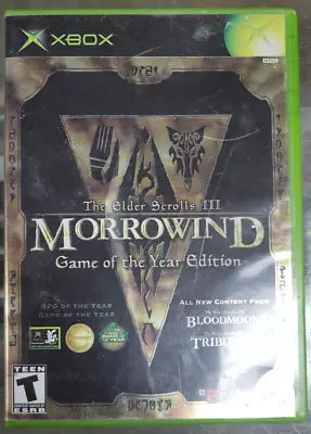 Elder Scrolls III: Morrowind -- Game Of The Year Edition (Microsoft Xbox 2003) • $29.99