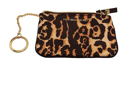 Victoria's Secret Leopard Coin Bag / Purse With Keychain Beauty • $4.99