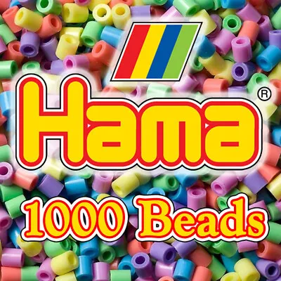Hama Midi Beads Bags Of 1000 5mm Ironing Craft Beads - All Colours Available • £3.99