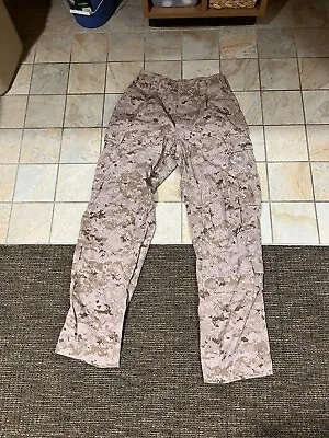 USMC DESERT FROG PANTS S-R Marpat Trouser Small Regular Digital Marine Corps • $50