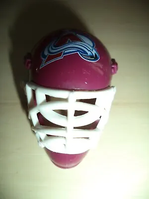 Colorado Avalanche Hockey Goalie Mini Helmet Mask Franklin NHL 1.5   • $4.99