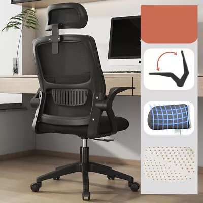 Mesh Office Chair Executive Computer Chairs Study Work Gaming Seat • $62.90