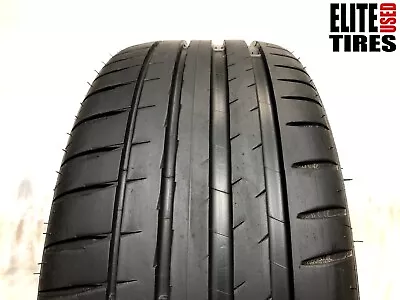 [1] Michelin Pilot Sport 4 P225/40ZR18 225 40 18 Tire 8.5/32 • $132.99