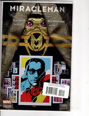 MIRACLEMAN By Gaiman & Buckingham #3  COMIC BOOK  Marvel 2015   NM- Polybagged • $9.99