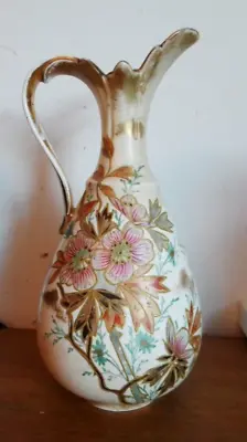 Royal Bonn Antique Ewer Vase  By Franz Anton Mehlem Dresden Germany • £65