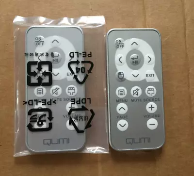 Original Projector Remote Control QRCIVVK For Vivitek QUMI Q5 Q2 Q7 Q6 No Batter • $16