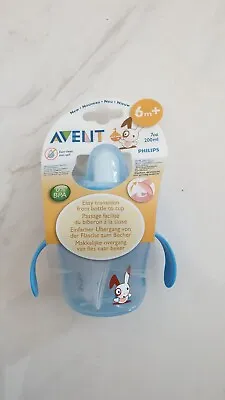 £11.50 • Buy 💖 Avent 💖Easy Sip Soft Spout Cup 200ml Blue Baby Toddler Weaning Drink Beaker 
