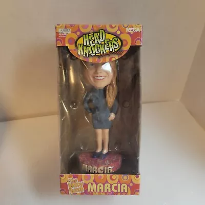 Marcia Head Knockers Bobblehead The Brady Bunch In Box Neca 2002 • $19.98