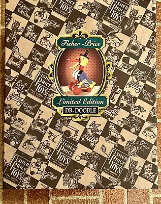 FISHER PRICE Dr Doodle Duck Pull Toy 1994 Limited Edition Collectible • $45