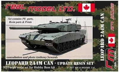 1/35 Real Model Canadian 2A4M Leopard Update • $69