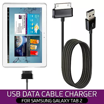 USB Data Charger Cable Lead For Samsung Galaxy Tab 2 P5110 Tablet 7  8.9  10.1 • £1.95