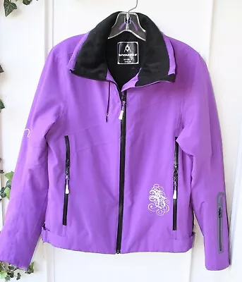 Volkl Purple Insulated Sensortex Ski Jacket 2-Way Stretch - Size 8 • $65