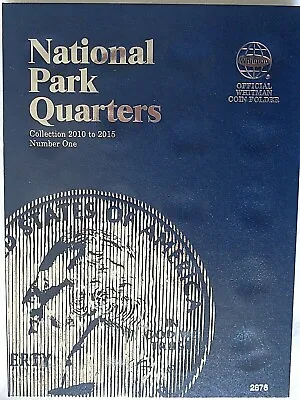 Whitman National Parks Quarters #1 Coin Folder Album Book #2876 • $9