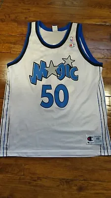 Nba Orlando Magic Corey Maggette Authentic Champion Rep Jersey 48 • $99