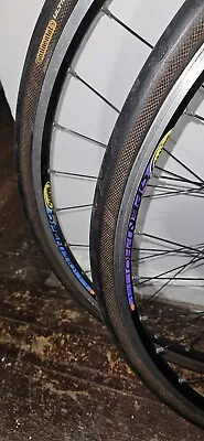 Mavic Open Pro X Phil Wood Single Fixed Gear Bicycle Track Wheelset • $650