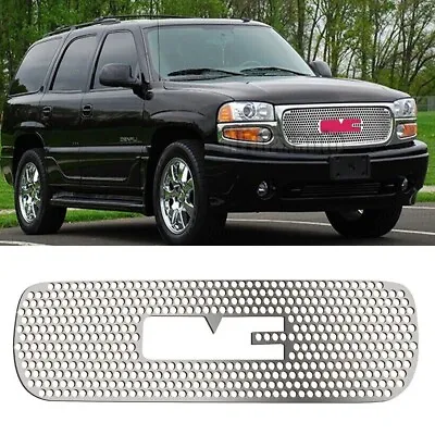 Grille Fits 1999-2002 GMC Sierra 1500/2500 01-06 GMC Yukon Rund Laser Cut Grill • $72.99