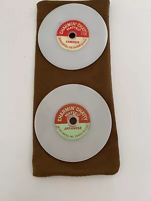 Vintage 1962Mattel CHATTY CATHY ORIGINAL Records ~ TALKING DISCS ~ 2 Pc Lot • $19.99