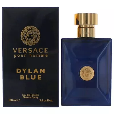Versace Pour Homme Dylan Blue By Versace 3.4 Oz EDT Spray For Men • $53.55