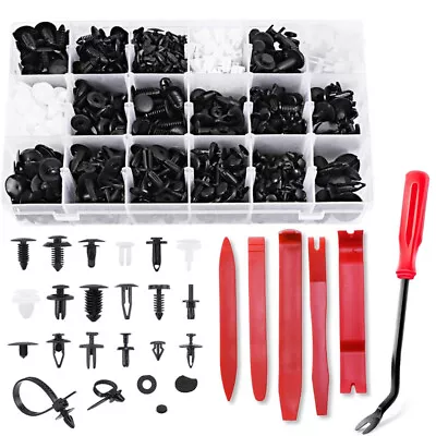 US 706×Auto Body Push Pin Rivet Fasteners Trim Panel Moulding Auto Clips Kit • $48.99