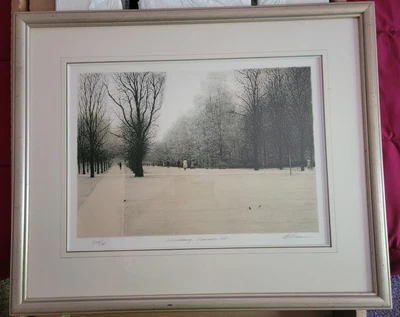 $320 • Buy Harold Altman  Luxebourg,1981  Framed Lithograph, Signed And Numbered 234/285